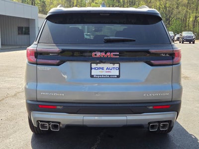 2026 GMC Acadia Elevation