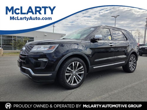 2018 Ford Explorer Platinum