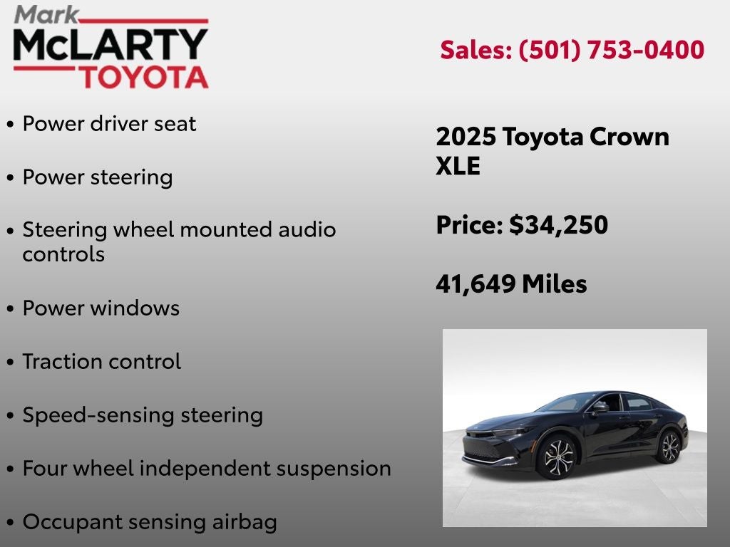 2025 Toyota Toyota Crown XLE
