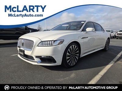 2018 Lincoln Continental Black Label