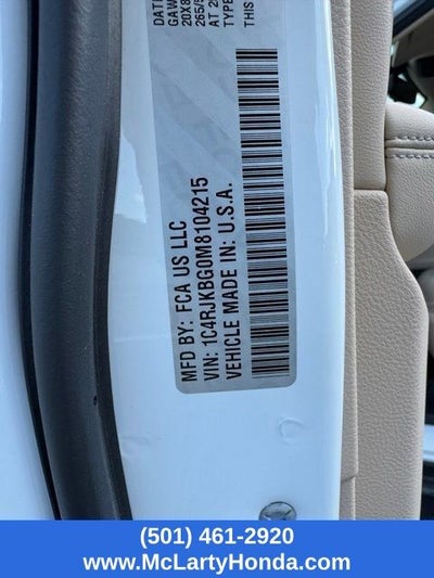 2021 Jeep Grand Cherokee L Limited
