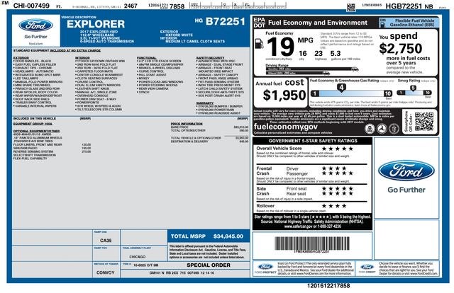2017 Ford Explorer Base