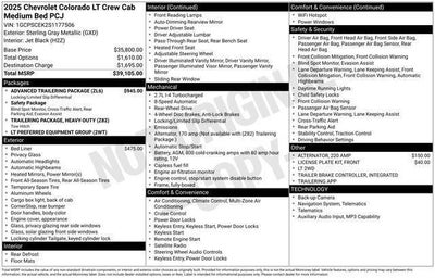 2025 Chevrolet Colorado LT