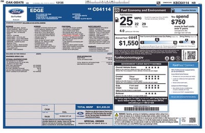 2019 Ford Edge SE