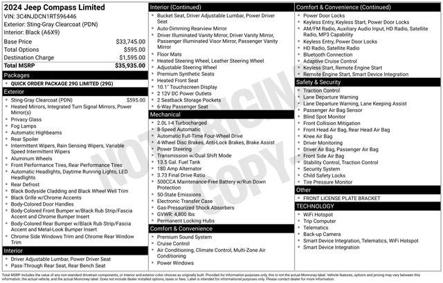 2024 Jeep Compass Limited