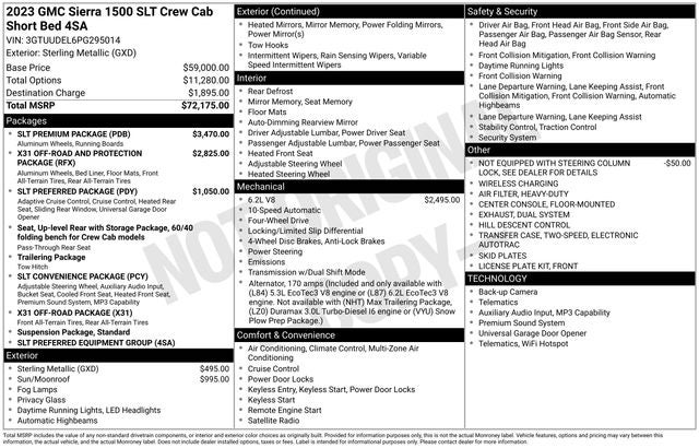 2023 GMC Sierra 1500 SLT