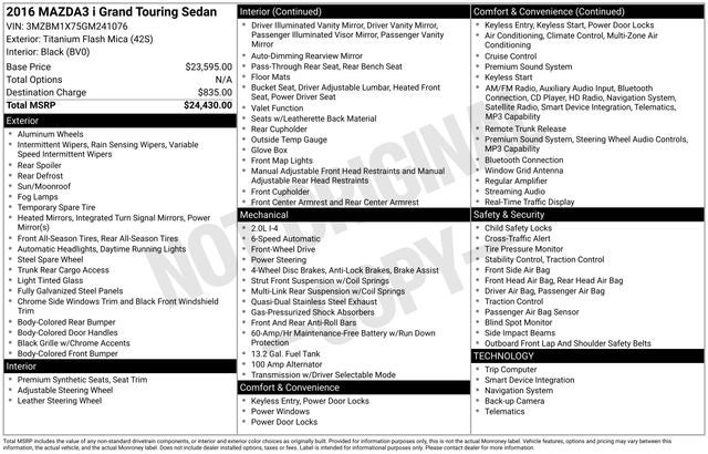 2016 Mazda Mazda3 i Grand Touring