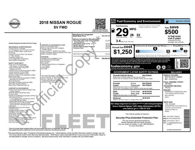 2018 Nissan Rogue SV
