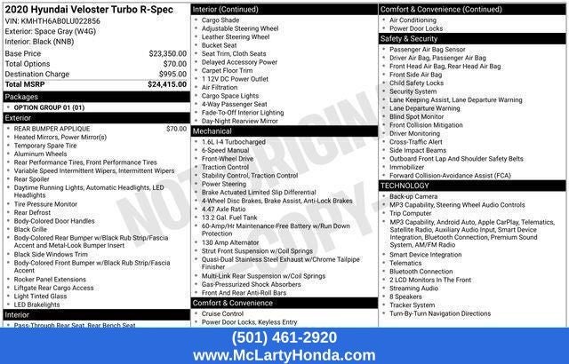 2020 Hyundai Veloster Turbo R-Spec
