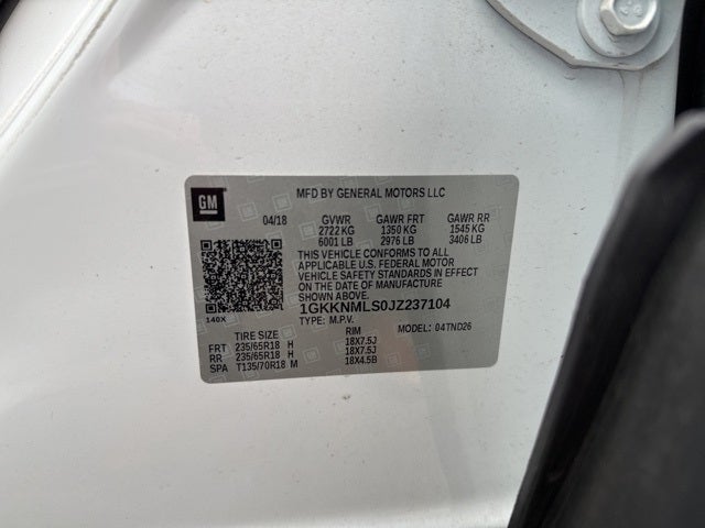 2018 GMC Acadia SLT-1