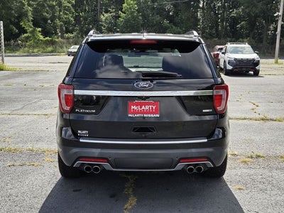 2018 Ford Explorer Platinum