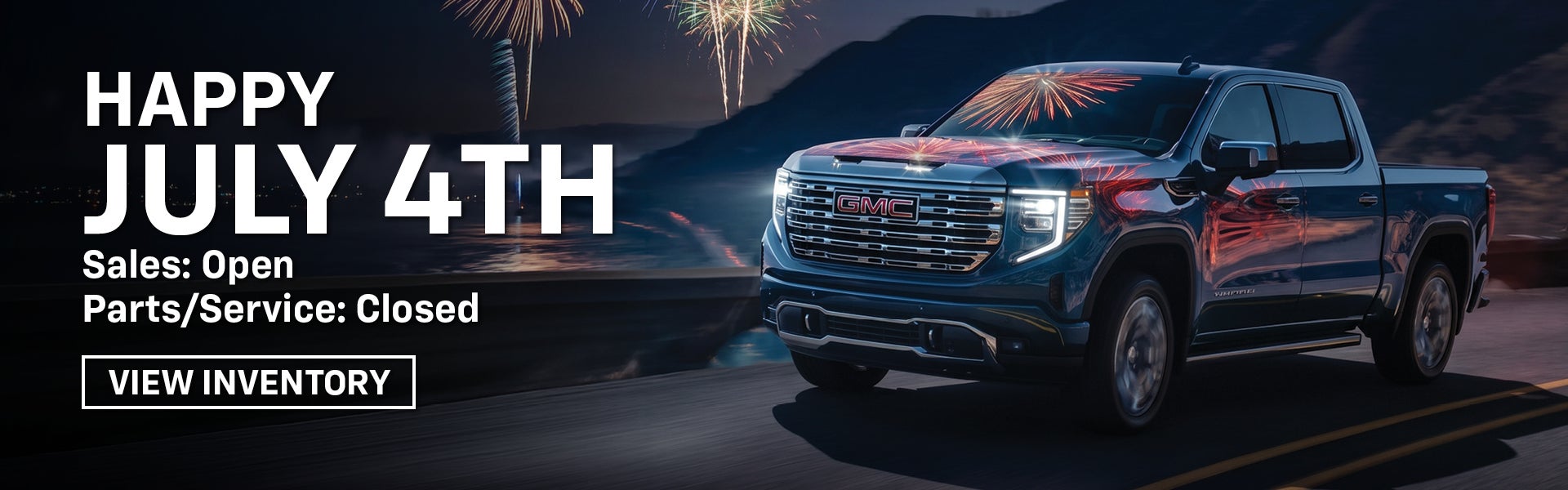 We're open on the 4th of July!