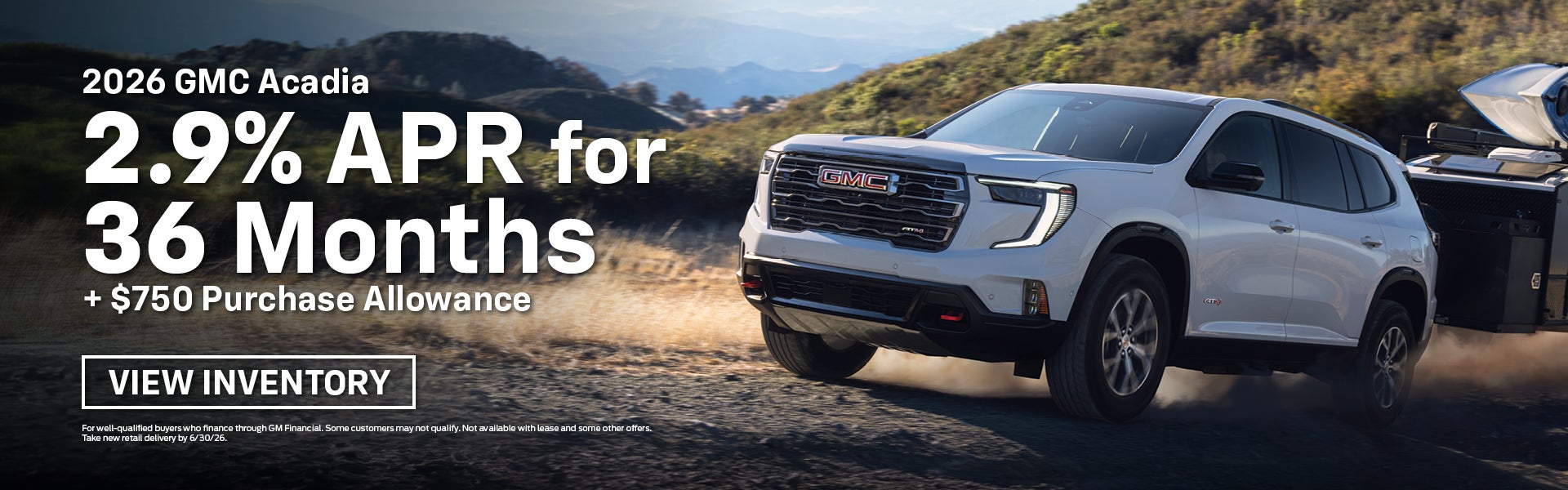2026 GMC Acadia